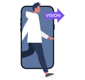 The Vision Illustration - PASSDECK professional PowerPoint presentation in Berlin