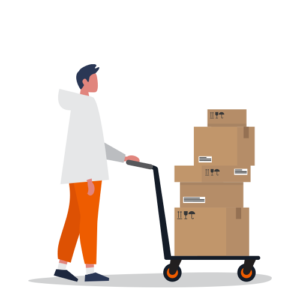 Delivery Illustration - PASSDECK professional PowerPoint presentation in Berlin